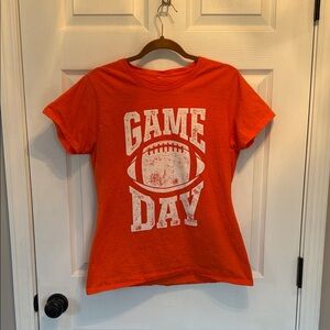 Women’s Size L Orange Game Day T-Shirt